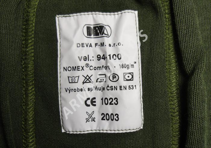 Termo kalhoty zimní AČR (Spodky se sníženou hořlavostí FR 2009 zimní) oliv