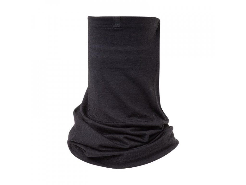 Nákrčník HTG RESP FD MOIRA MODAL s ochrannou FFP1 - FFP3 Black černý