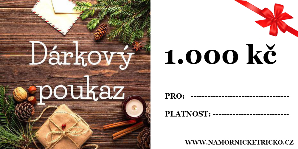 Dárkový poukaz 200 - 5000 kč