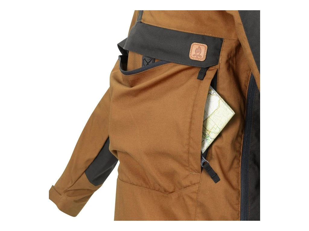 Bunda anorak větrovka WOODSMAN Coyote Helikon