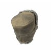 Čepice Ushanka přírodní kůže astrachán hnědá SSSR (Rusko,CCCP) originál