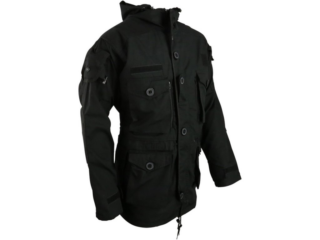 Bunda bojová SAS Assault Smock Jacket Black Kombat® Tactical