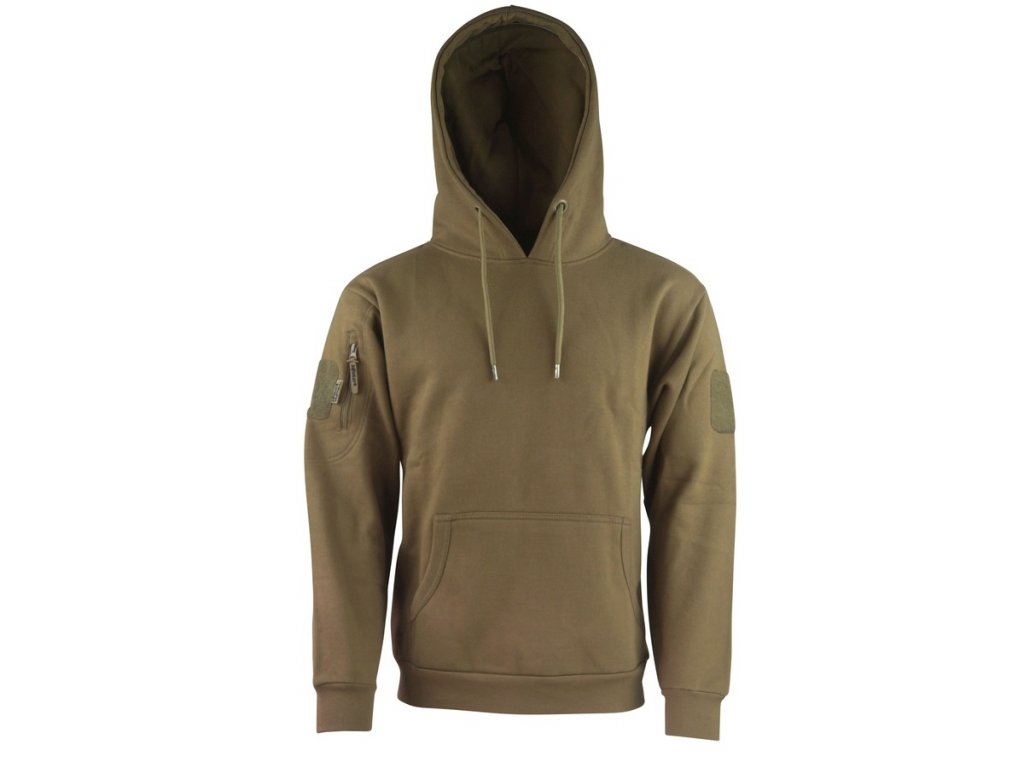 Taktická mikina s kapucí Coyote Velcro Kombat® Tactical 