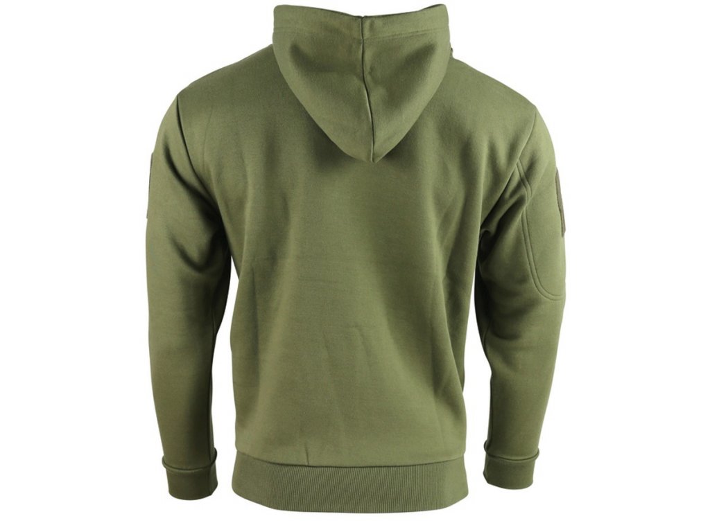 Taktická mikina s kapucí Olive Green Velcro Kombat® Tactical