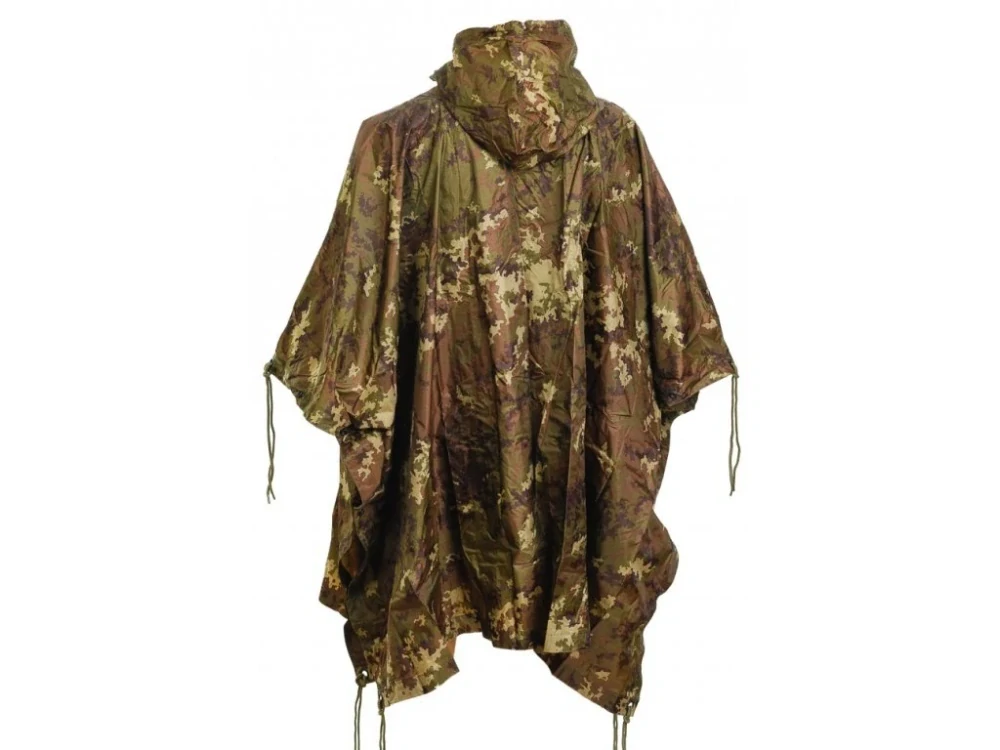 Pončo nepromokavá pláštěnka Poncho US RipStop Mil-Tec® Itálie Vegetato Camo