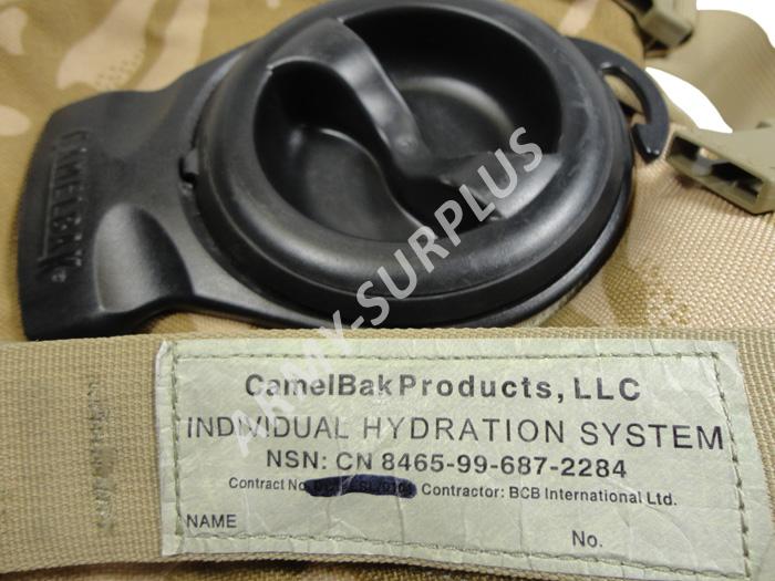 Vak na vodu (hydratační vak) Camelbak desert DPM britský Velká Británie