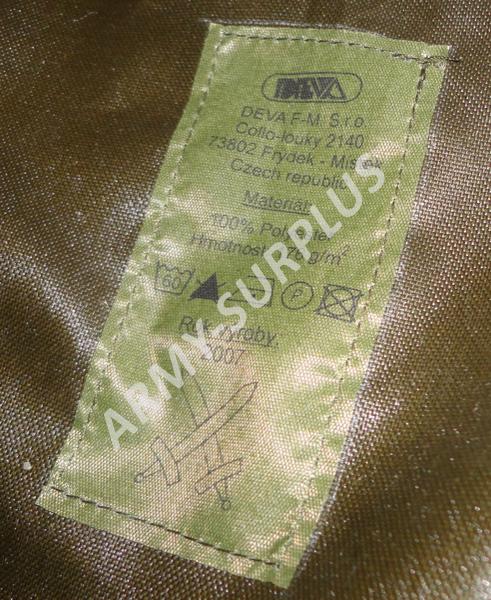 Obal na bundu AČR oděvu dvoudílného pro příslušníky ILS nový