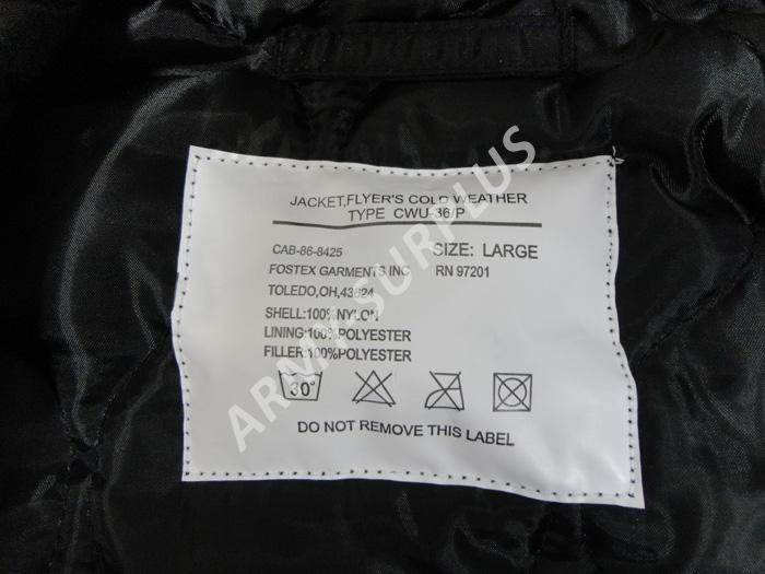 Bunda CWU Fostex černá