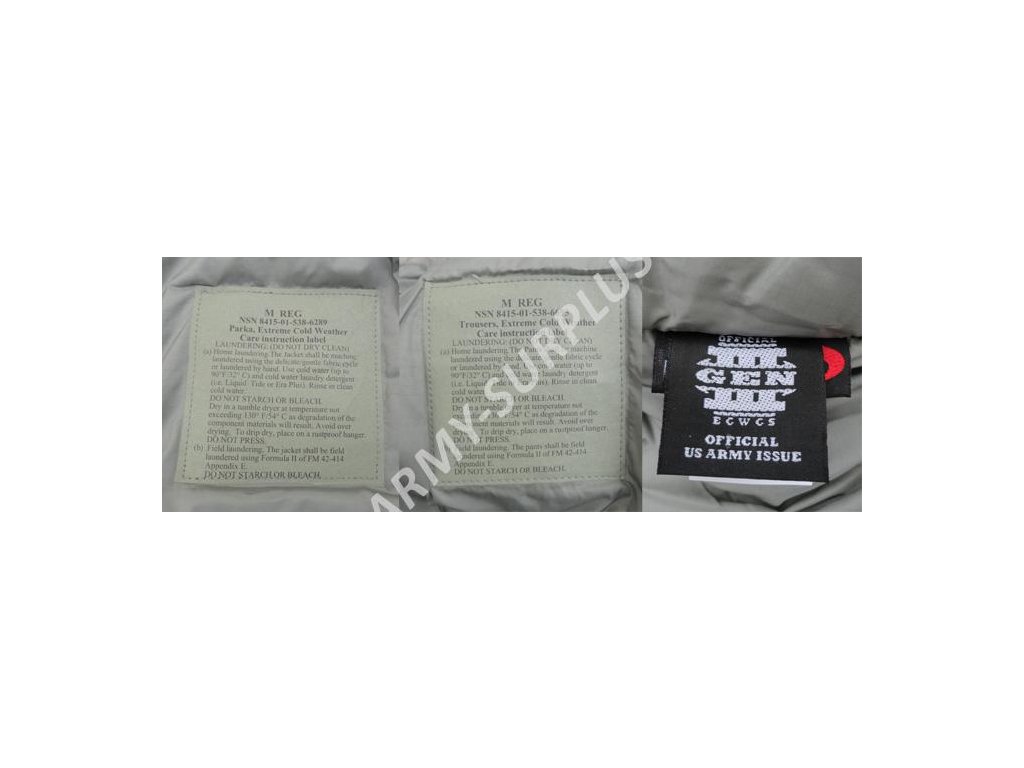 Kalhoty Primaloft ECWCS GEN III US original