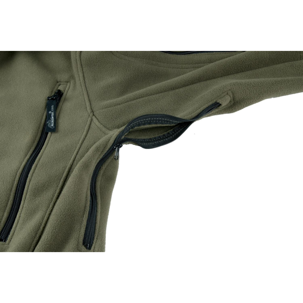 MIKINA FLEECOVÁ BUNDA HELIKON PATRIOT oliv BL-PAT-HF-02