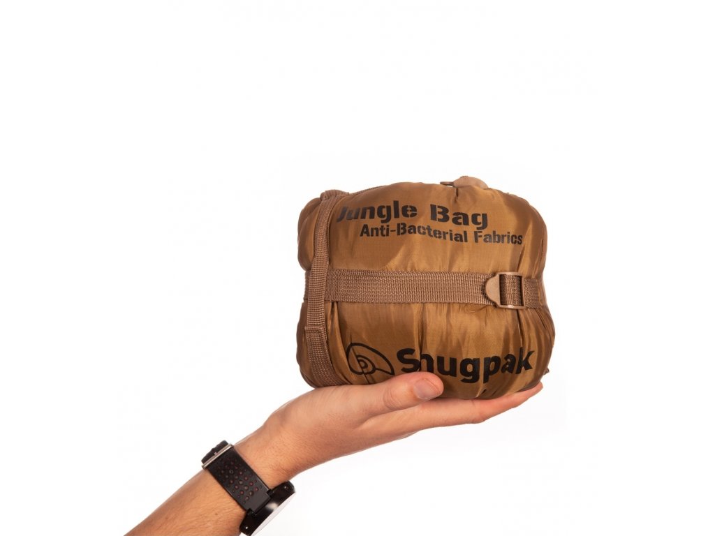 Snugpak spací pytel (spacák) 7/2 Jungle Bag s moskytiérou Coyote Tan