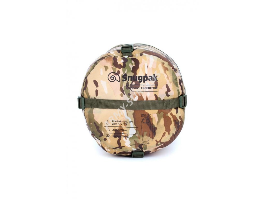 Spací pytel (spacák) Snugpak -12/-17 Sleeper Expedition mumie PMTP multicamo