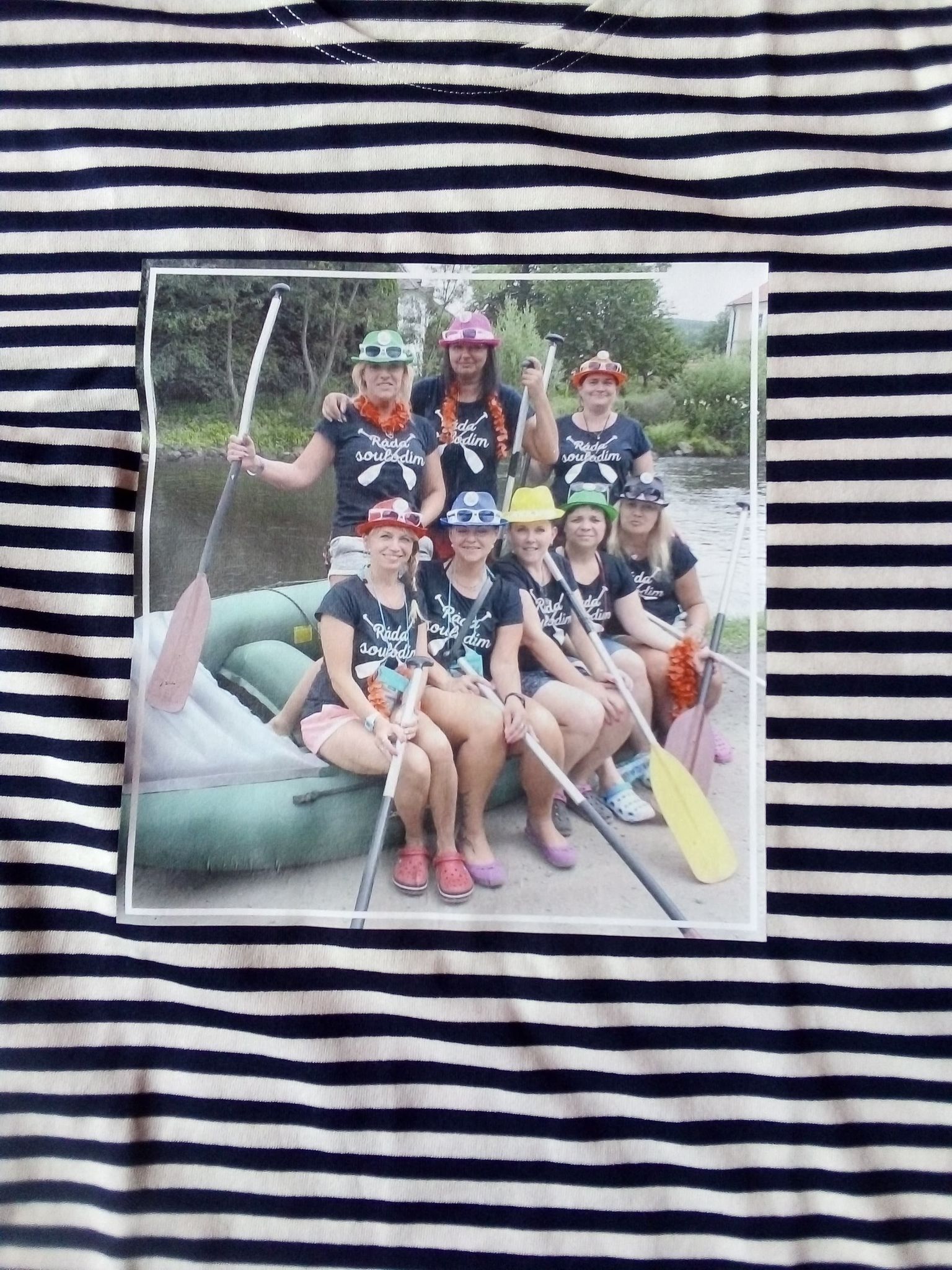 POTISK trička na přání - Tričko námořnické dámské SAILOR 804 Malfini
