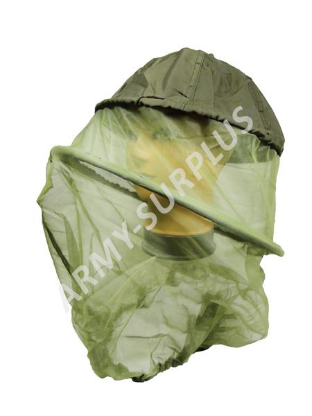 Moskytiera kruhová oliv AČR,síťka obličejová