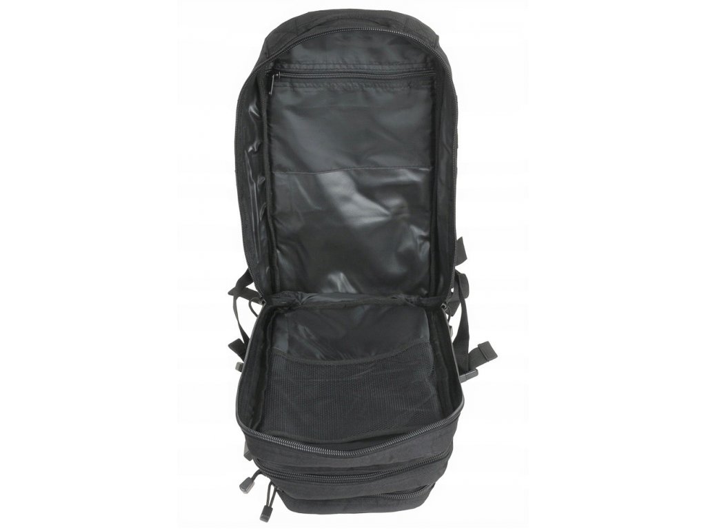 Batoh ASSAULT Pack US 20L molle černý malý Miltec