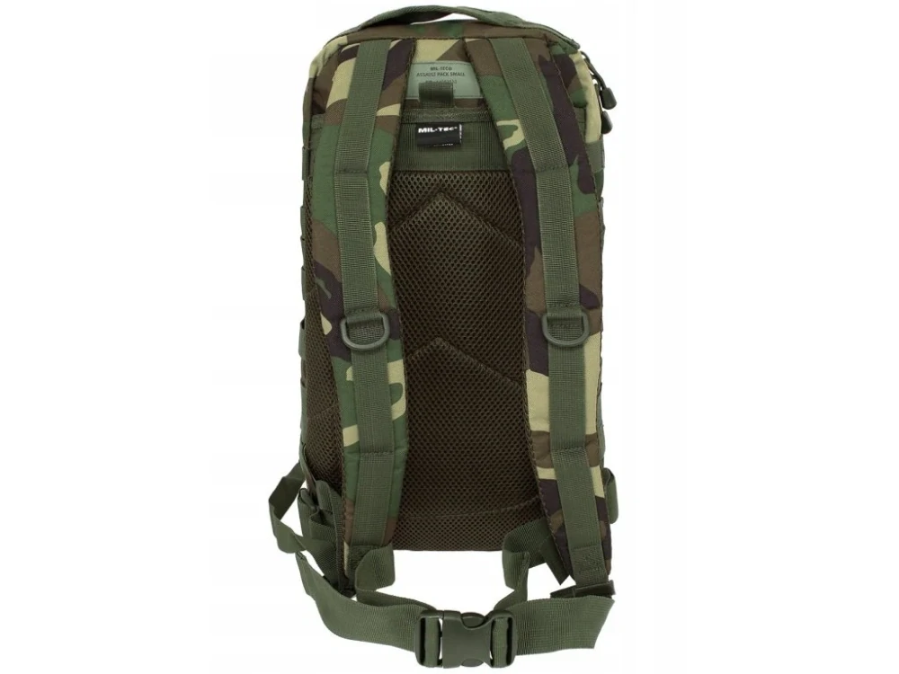 Batoh ASSAULT Pack US 20L molle woodland malý Miltec