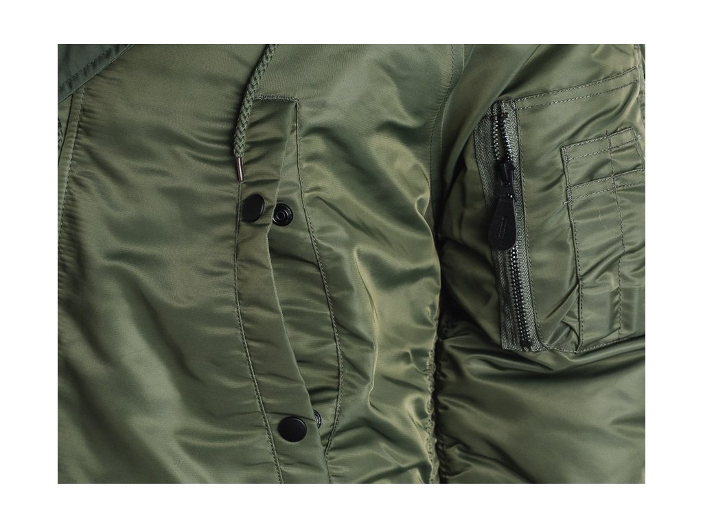 Bunda N3B aljaška Miltec oliv