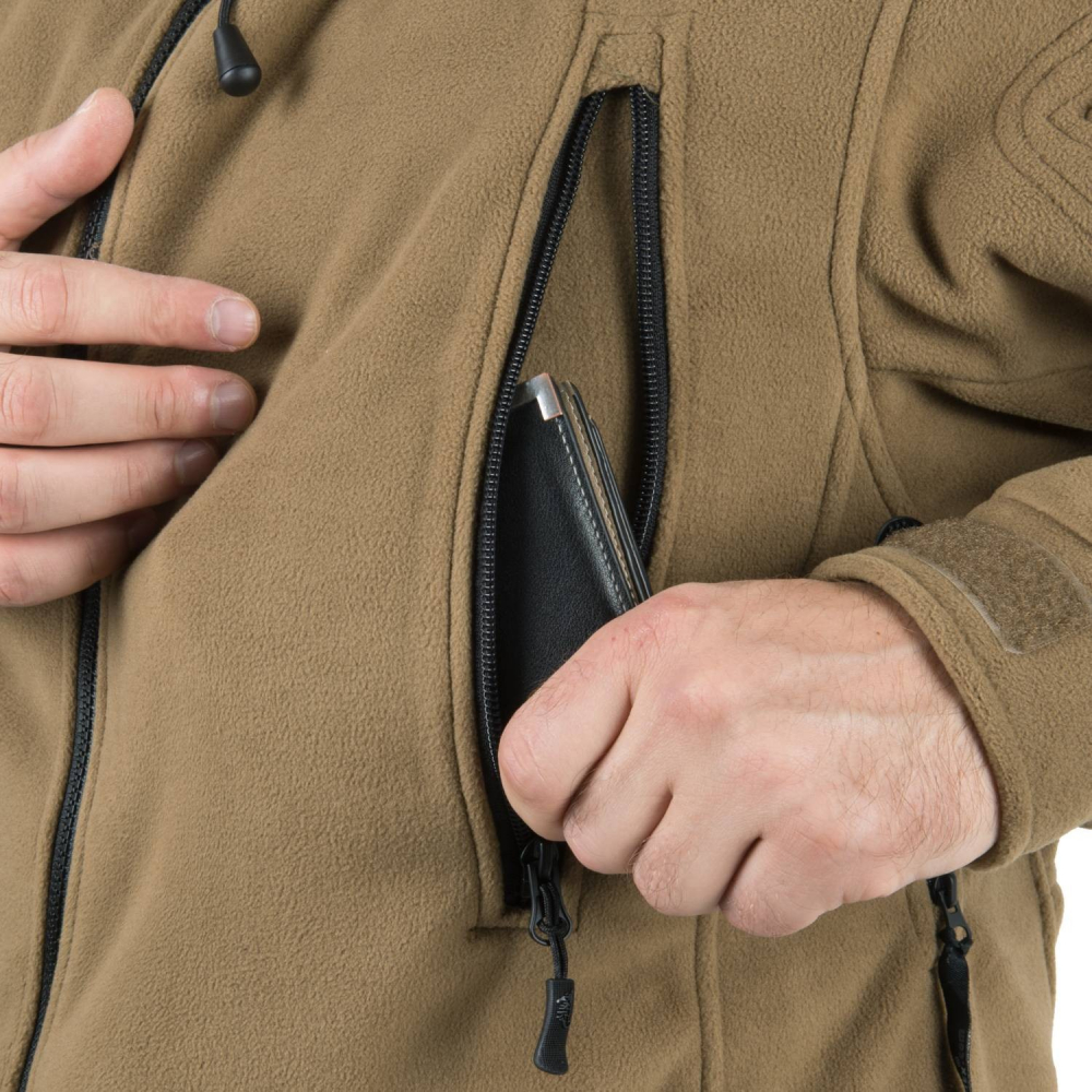 MIKINA FLEECOVÁ BUNDA HELIKON PATRIOT coyote BL-PAT-HF-11