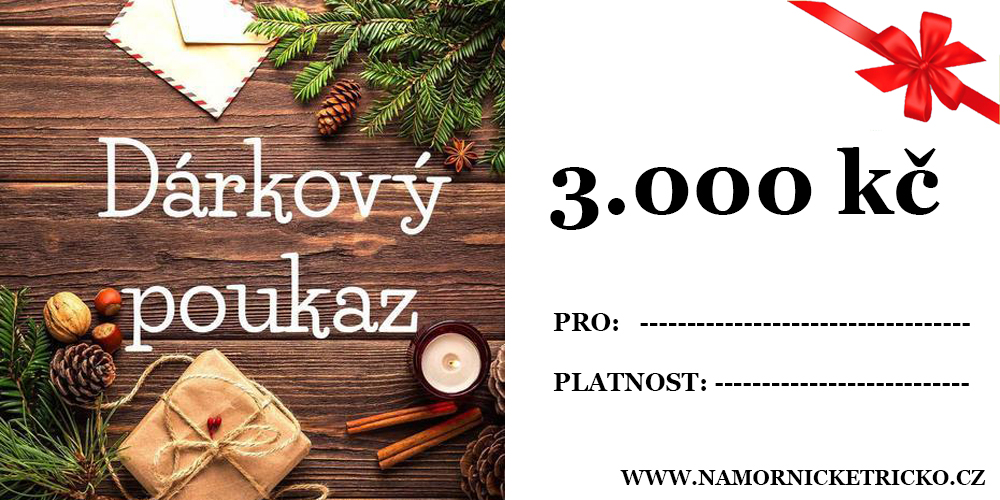 Dárkový poukaz 200 - 5000 kč
