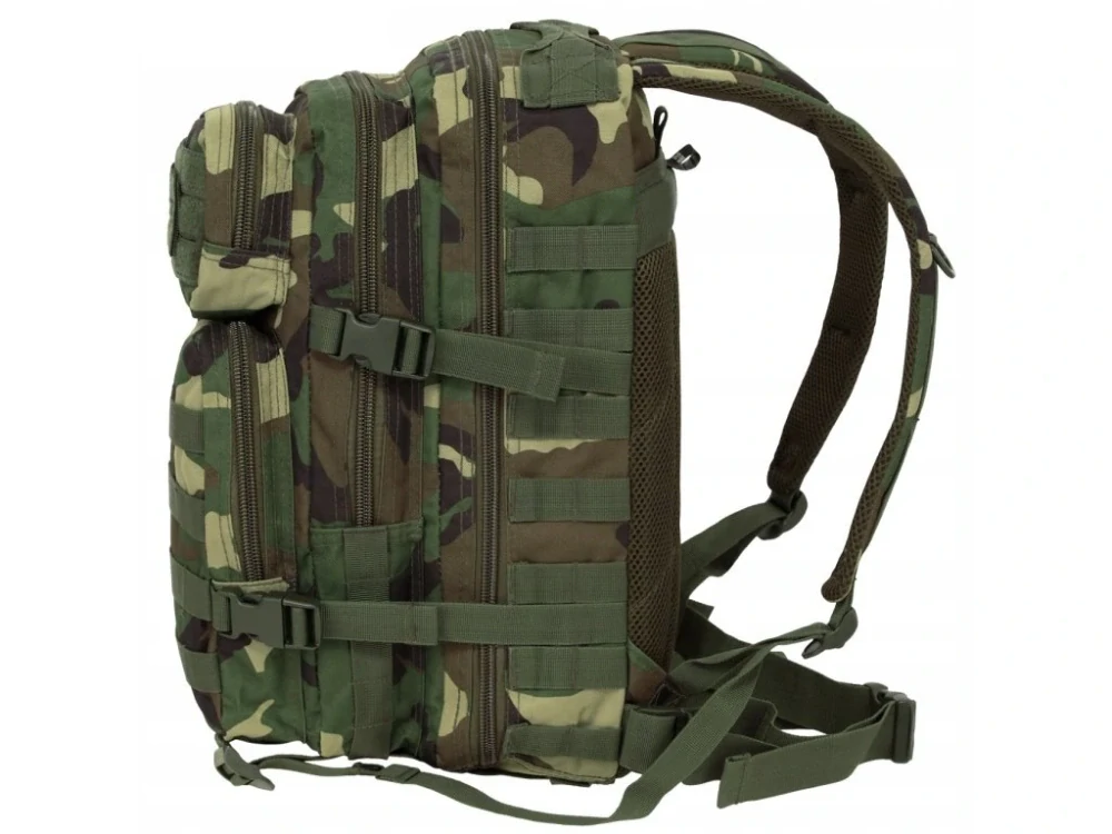Batoh ASSAULT Pack US 20L molle woodland malý Miltec