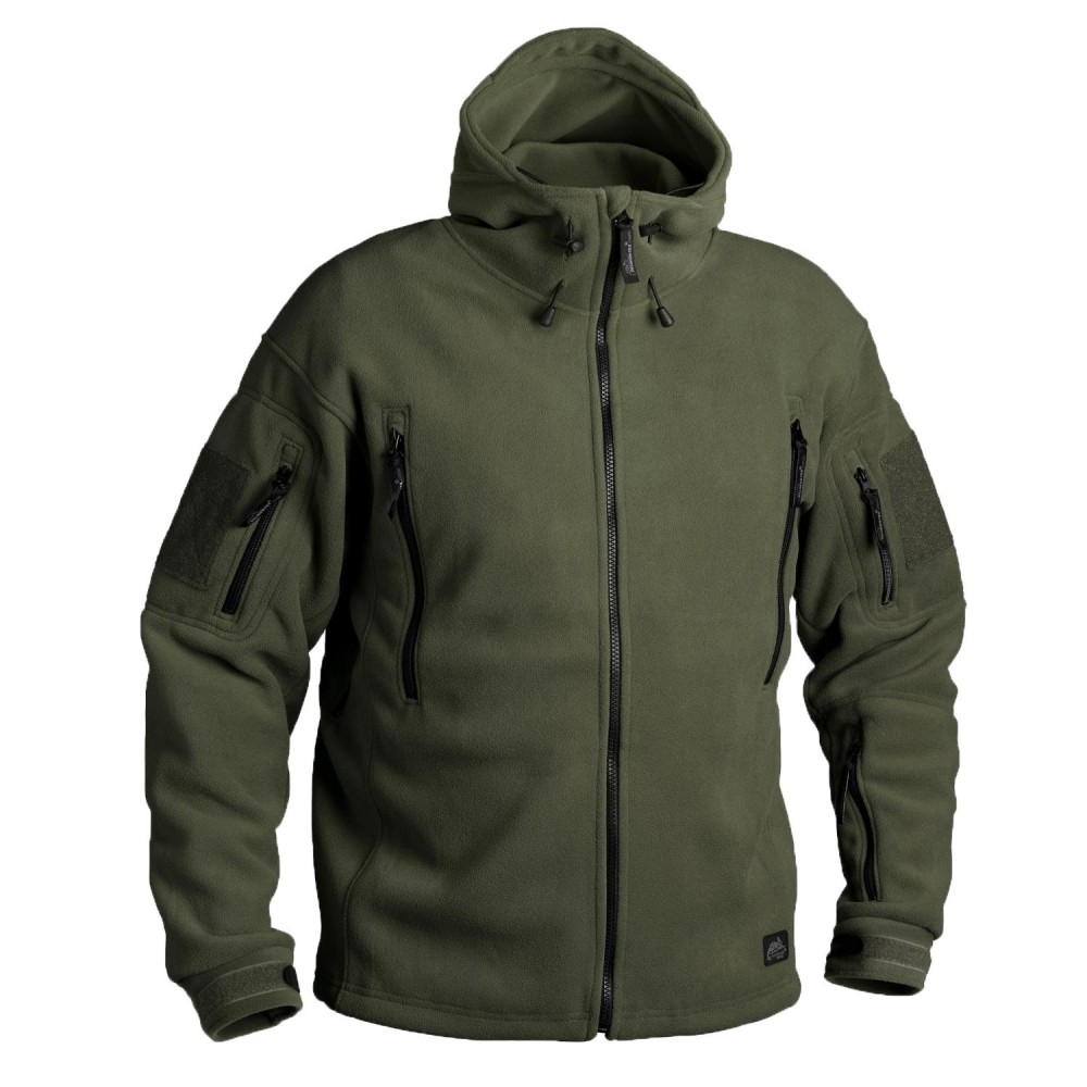 MIKINA FLEECOVÁ BUNDA HELIKON PATRIOT oliv BL-PAT-HF-02