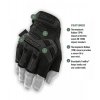 Rukavice Mechanix M-Pact bezprsté černé MFL-55