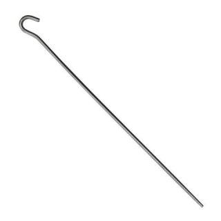 Stanový kolík 30cm kovový kotvící hák Fosco™
