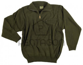 Svetr oliv zip  Forces Pentagon