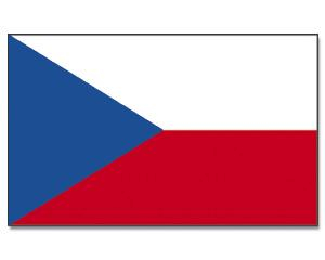 Praporek Česká republika vlajka 30x45cm č.03