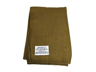 Deka US ARMY vlněná 230 x160cm khaki Repro