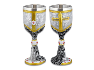 Pohár (číše) templářských rytířů Knight Templar 39076