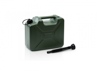 Plastový kanystr ARMY 10 l na PHM oliv