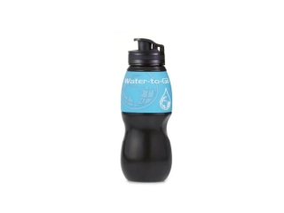 Water-to-Go filtrační láhev 75cl černá-modrá (láhev s filtrem 3v1)