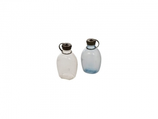 Polní láhev (čutora) transparentní průhledná Rakousko originál