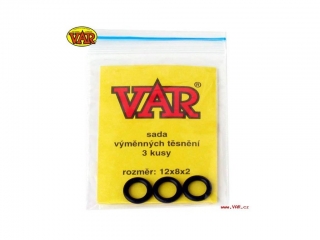 Sada výměnných těsnění pro vařič VAR 3 kusy