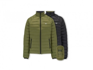 Lehká péřová oboustranná bunda Mac In a Sac® Polar Khaki/Black