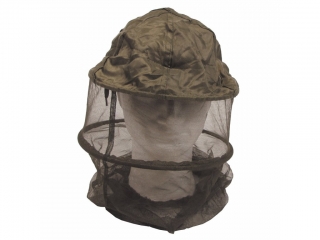 Moskytiéra na hlavu kruhová US HEADNET INSECT originál Vietnam Era