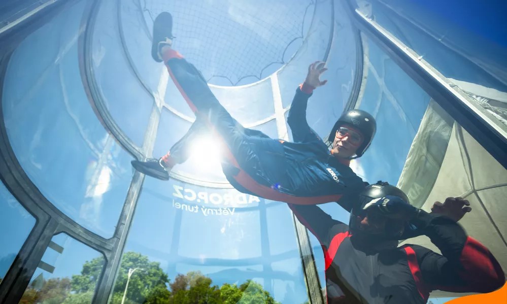 Větrný tunel - zážitek na celý život